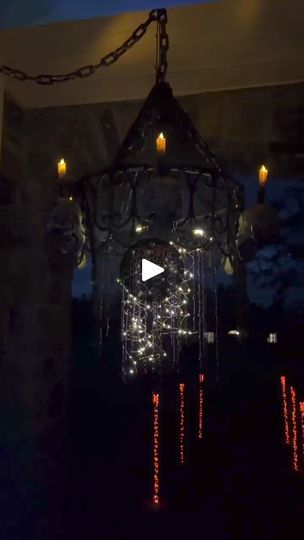 3.1K views · 110 reactions | DIY Dollar Tree Halloween Chandelier.   #halloween #halloweendecor #halloween2022 #halloweendecorations #halloweeneveryday #spookyszn #halloweentime #diyhalloween #thenavagepatch #spook | Noah Alexander | Noah Alexander · Original audio Halloween Chandelier, Halloween Maze, Dollar Tree Halloween, Halloween Everyday, 1k Views, Halloween Boo, Dollar Tree Diy, Holidays Halloween, Halloween Diy