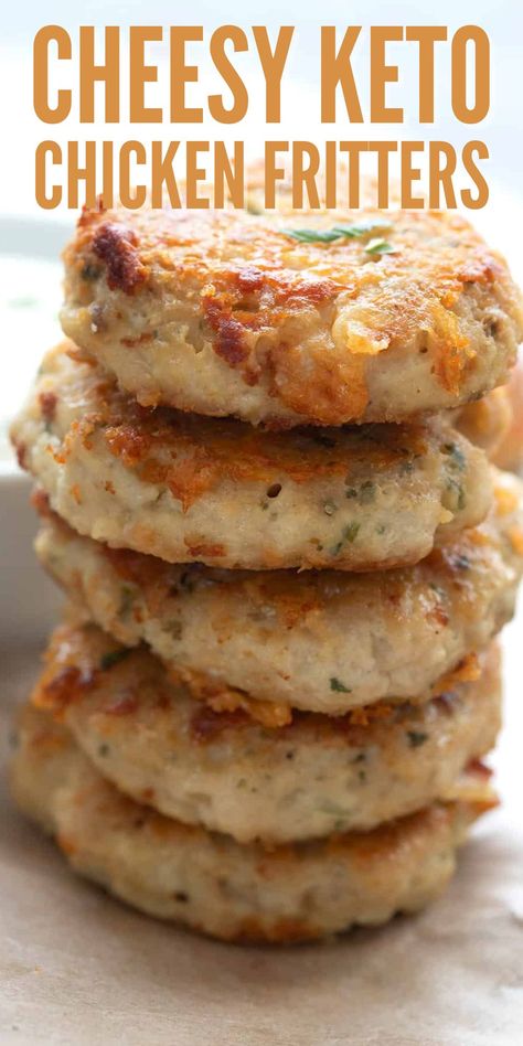 Cheesy Chicken Fritters, Chicken Fritters Recipe, Chicken Fritters, Fritters Recipe, Boiled Egg Diet Plan, Fritter Recipes, Keto Recipe, Recipes Keto, Low Carb Chicken