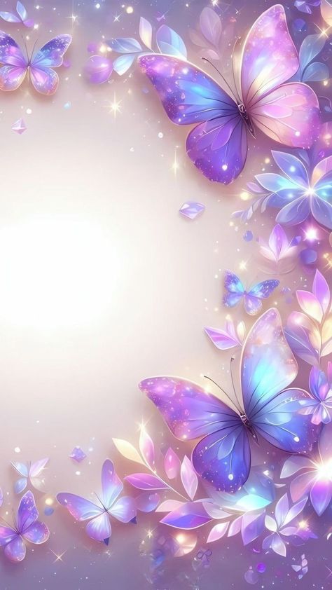 Butterfly Phone Wallpaper, Rainbow Wallpaper Backgrounds, Beautiful Butterfly Pictures, Purple Flowers Wallpaper, Butterfly Wallpaper Backgrounds, Beautiful Butterflies Art, Phone Wallpaper Pink, Pretty Phone Wallpaper, Floral Wallpaper Phone