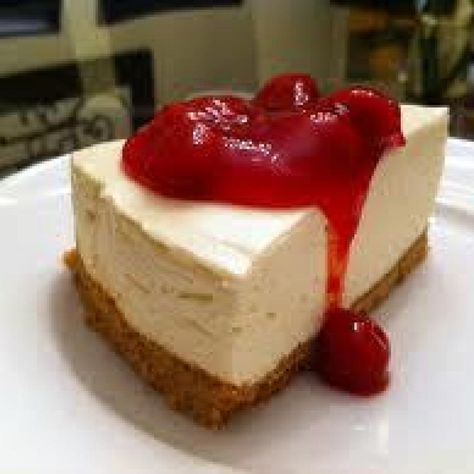 I've been making this dessert many, many years, and it is my family's favorite - by far!  It may seem like a lot of steps, but is actually very easy and turns out exactly the same every time.  Top it with your favorite flavor of canned pie filling, and it will be your family's favorite, too! No Bake Cheesecake Filling, Cheesecake Vegan, Easy No Bake Cheesecake, Fruit Toppings, Baked Cheese, Baked Strawberries, Easy No Bake Desserts, Bake Desserts, Baked Dessert Recipes