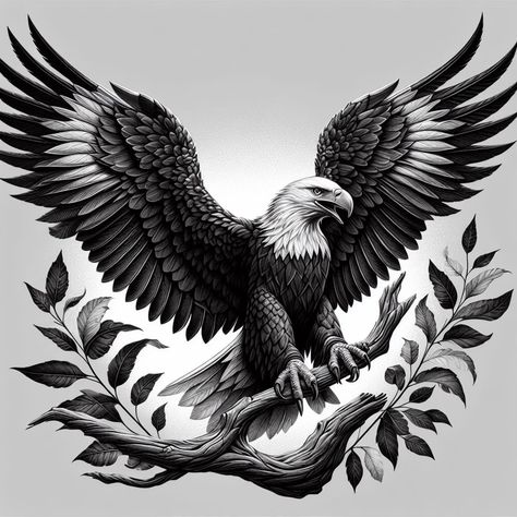 I will make a stunning modern custom tattoo, realism Gravity Art, Rug Tattoo, Eagle Sketch, Black And White Bee, Tattoo Realism, Eagle Artwork, Mexican Eagle, Eagle Drawing, Cute Owls Wallpaper