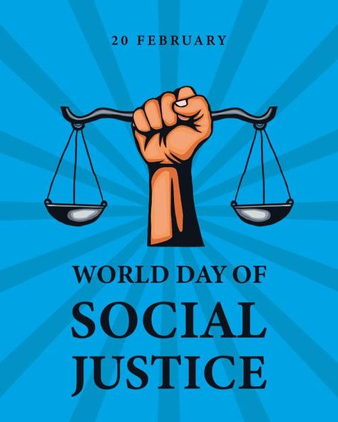 Justice For All, Justice Poster Ideas, Social Justice Graphic Design, Social Justice Design, Justice For All Poster, Poster On Peace, Social Justice Poster, Poster Ideas Drawing, World Day Of Social Justice