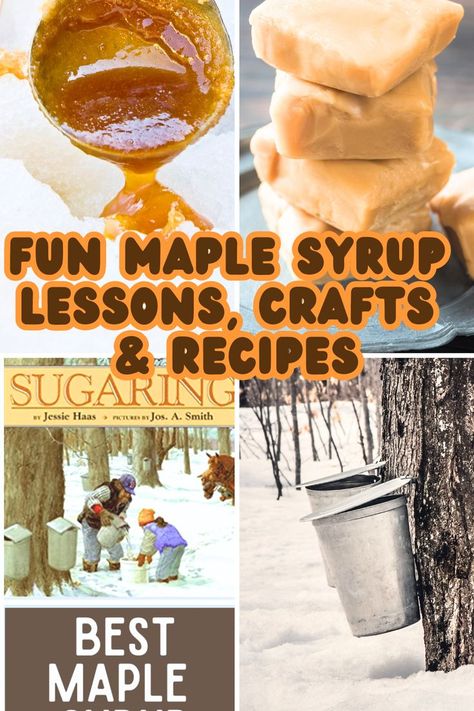 Recipes With Maple Syrup, Maple Sugaring Activities, Winter Lesson Plans, Winter Solstice Party, Unit Study Ideas, Maple Sugaring, Winter Lesson Plan, February Activities, Maple Recipes