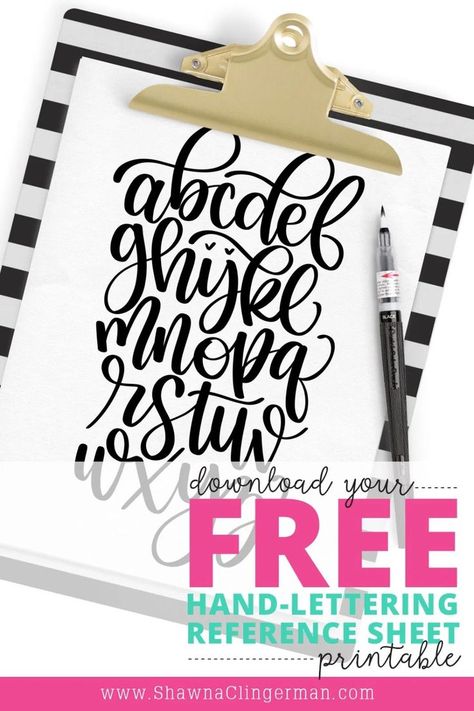 Hand Lettering Templates, Hand Lettering Practice Sheets Free, Free Lettering Worksheets, Free Calligraphy, Brush Lettering Practice, Free Handwriting, Hand Lettering Practice, Lettering Ideas, Beautiful Lettering