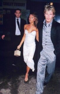 Are You Ready for Posh & Becks: The Musical?: ohnotheydidnt — LiveJournal David Hair, Posh And Becks, Early 2000s Style, 9th Wedding Anniversary, Steve Trevor, Victoria And David, Victoria Wedding, Sir Alex Ferguson, Posh Style