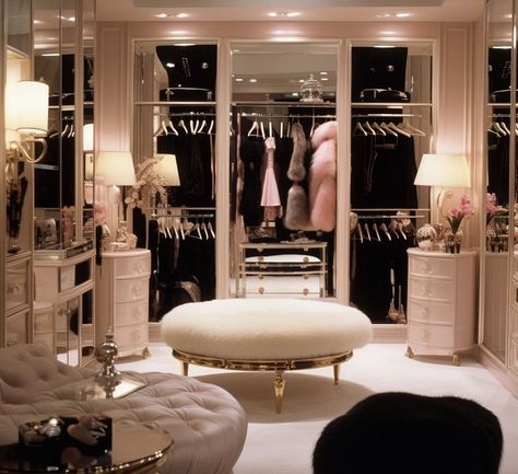 Rich Girl Room Aesthetic, 90s Closet Room, Rich Girl House Aesthetic, 90s Luxury Home, 90s Luxury Apartment, 80s Luxury Bedroom, Old Money Rich Aesthetic Room, Luxury Apartment Aesthetic, 1980s Mansion