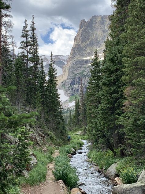 Odessa & Fern Lake Hike, RMNP in Colorado : Diary of a Gen-X Traveler Ouzel Falls Colorado, Colorado Forest, Hiking In Colorado, Colorado Aesthetic, Colorado Hikes, Colorado Nature, Hiking Usa, Colorado National Parks, Colorado Trail