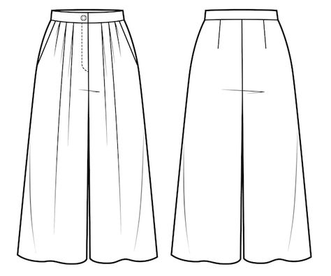 Premium Vector | Fashion technical drawing of aline skirt with pleat Pleated Skirt Technical Drawing, Skirt Technical Drawing, Fashion Technical Drawing, Pants Drawing, Flat Drawings, Design Sketchbook, Technical Drawings, Fashion Design Sketchbook, Flat Sketches