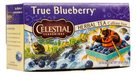 Celestial Tea, Celestial Seasonings Tea, Blueberry Tea, Decaf Tea, Celestial Seasonings, Green Tea Benefits, Herb Tea, Natural Teas, Wild Blueberries