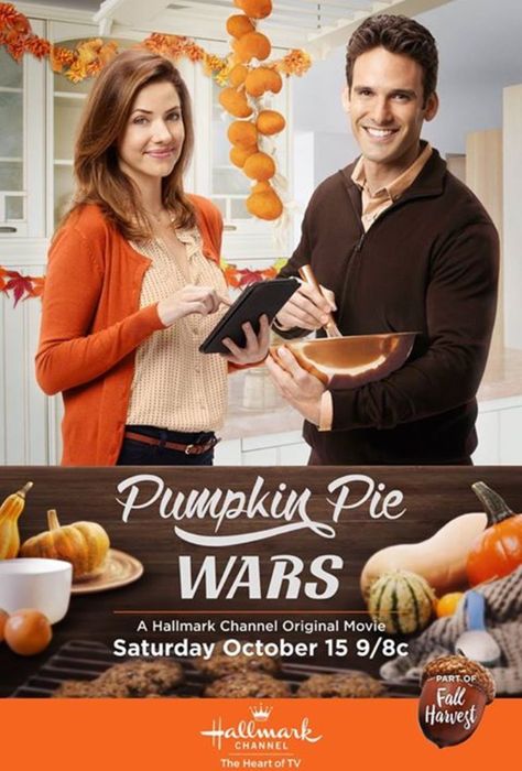 Hallmark Pumpkin Pie Wars | Ok, this was really adorable!! And, now I want some pumpkin pie. The Fall Movie, Julie Gonzalo, Lifetime Movies, Hallmark Christmas Movies, Movies 2016, Hallmark Movies, Holiday Movie, Hallmark Channel, Hallmark Christmas