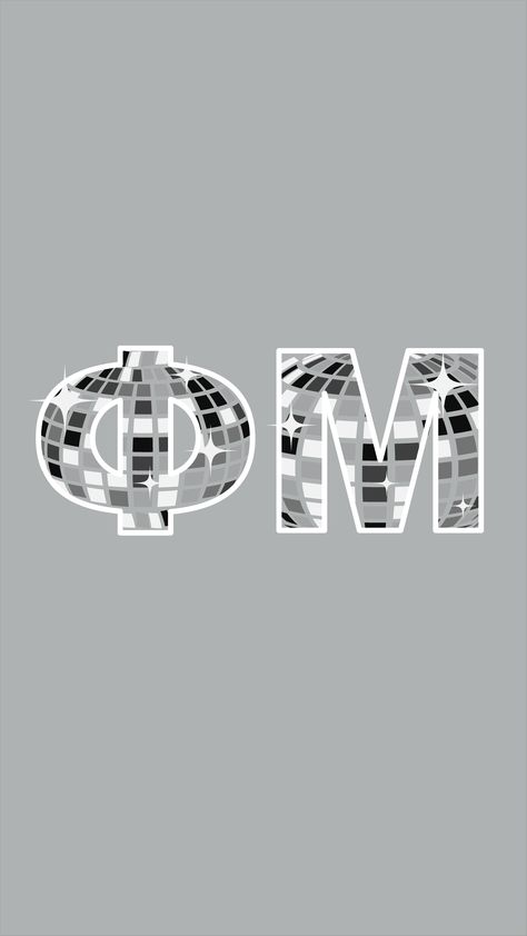 Phi Mu Tshirts, Phi Mu Wallpaper, Disco Sorority Theme, Phi Mu Graphic, Gphi Graphics, Sorority Merch Ideas, Sorority Shirts Letters, Sorority Recruitment Themes, Sorority Recruitment Shirts