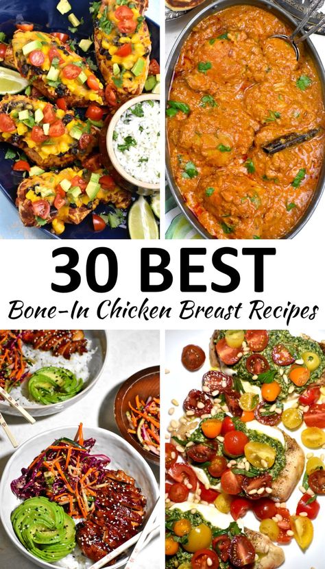 Bone In Skin On Chicken Breast Recipes, Bone In Chicken Breast Recipes Oven, Split Chicken Breast Recipes Bone In, Chicken Breast Bone In Recipes, Split Chicken Breast Recipes, Bone In Chicken Breast Recipes, Baked Split Chicken Breast, Easy Delicious Chicken Recipes, Split Breast Chicken Recipes