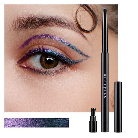 PRICES MAY VARY. 🔮BEPHOLAN LASER LINER COLOR UPGRADE🔮 - NEW TRENDS FANTASY COLORS: DAYDREAMY(color like gold rose) / GOLDEN GLITZ( color like shimmer palladium). These colors are VERY intense, sparkly, and impactful! Let's own them! 🔮LONG-LASTING 24 HOURS🔮- These liners are specially formulated to be softer and more vibrant, with a smooth application that will last for 24 hours. Our three beautiful colors give you endless options- Northern Light, Wild Oasis, and Metallic Glam. 🔮WATERPROOF & Metallic Eyeliner, Purple Eyeliner, Smudge Proof Eyeliner, Northern Light, Long Lasting Eyeliner, Blue Eyeliner, Glitter Eyeliner, Mermaid Makeup, Colored Eyeliner