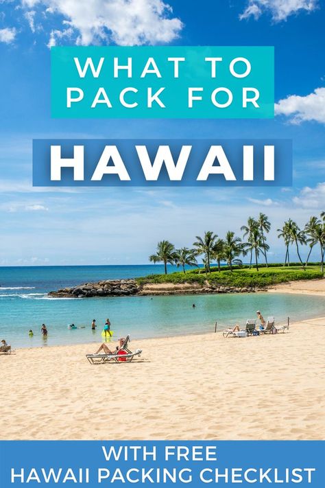 Use our Hawaii packing checklist and recommendations to decide what to pack for a week in Hawaii (or more). Free printable packing list for Hawaii. Free Printable Packing List, Pack For Hawaii, Pack For A Week, Hawaiian Cruise, Hawaii Cruise, Hawaii Packing List, Hawaii Packing, Hawaiian Cruises, Printable Packing List