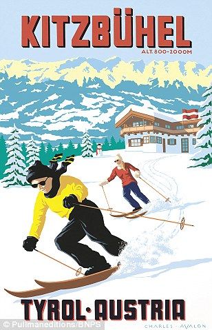 Old Posters, Ski Vintage, Vintage Ski Posters, Ski Art, Best Ski Resorts, Ski Posters, Downhill Skiing, Deco Poster, Ski Chalet