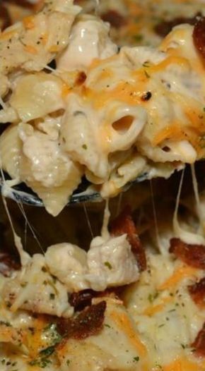 Bacon Ranch Casserole, Ranch Casserole, Bacon Casserole, Casserole Chicken, Chicken Bacon Ranch Casserole, Cheese Casserole, Chicken Bacon Ranch, Bacon Ranch, Easy Casserole Recipes