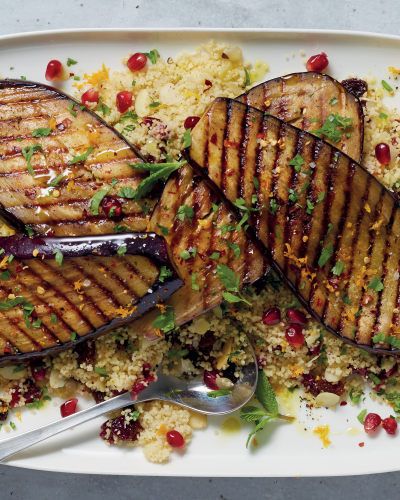 Marinated Aubergine, Jewelled Couscous, Recipes Using Steak, Easy Eat, Couscous, Main Meals, Vegetarian Dishes, Recipe Using, Yummy Treats