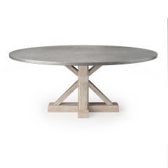 Zinc Top Tables Zinc Sheet, Reclaimed Oak, Trestle Table, Table Sizes, Pedestal Table, Design Advice, Table Dimensions, Table Height, White Oak