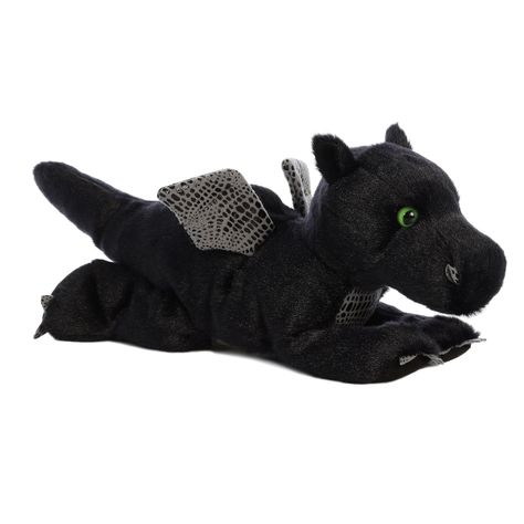 Murdoch's – Aurora World - Midnight Dragon Flopsie Stuffed Animal Dragon Stuffed Animal, Dragon Kite, Kites For Kids, Sharp Claws, Happy As A Clam, Christmas Dragon, Pet Dragon, Dragon Toys, Dragon Lover