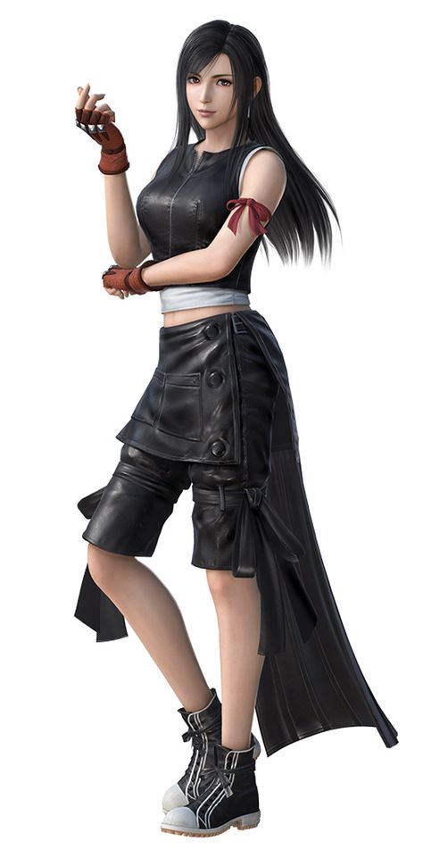 Tifa Lockhart, Leather Suit I Art from Dissidia Final Fantasy NT #art #artwork #gaming #videogames #gamer #gameart #finalfantasy Tifa Ff7 Remake, Tekken Girls, Final Fantasy Cloud, Art Final, Cloud And Tifa, Advent Children, Final Fantasy Collection, Final Fantasy Artwork, Final Fantasy Vii Remake