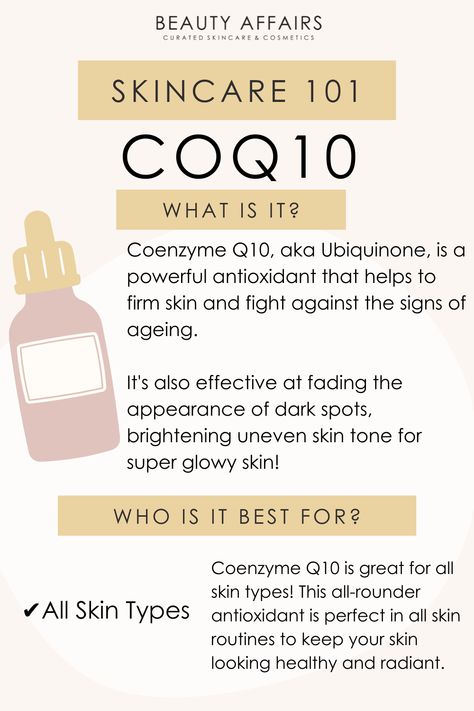 Q10 Benefits, Coenzyme Q10 Benefits, Koleksi Makeup, Skin Facts, Skin Care Business, Skin Advice, Skin Aesthetics, Coenzyme Q10, Glow Skin