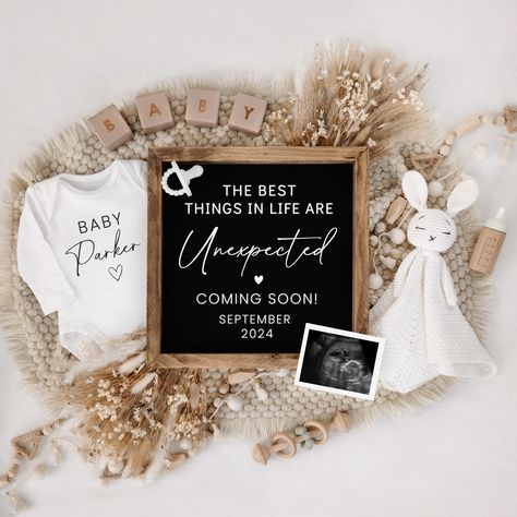 Social Media Baby Announcement, Baby Surprise Announcement, Surprise Pregnancy Announcement, Digital Baby Announcement, Pregnancy Announcement Template, Cute Pregnancy Announcement, Baby Announcement Pictures, Digital Announcement