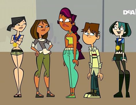 Team Amazon Total Drama, Tdi Oc, Drama Total, Drama Island, Total Drama Island, Teen Life, Total Drama, Drama Series, Drama