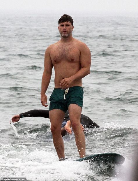 Colin Jost, Fit Physique, 38th Birthday, Weekend Update, Turned Art, Australian Actors, Star Show, Night Live, Surfs Up