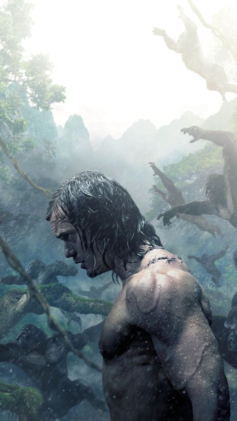 Tarzan Art, The Legend Of Tarzan, Legend Of Tarzan, Wallpapers For Phone, Tarzan And Jane, Movie Shots, Kids' Movies, Actrices Hollywood, Fantasy Male