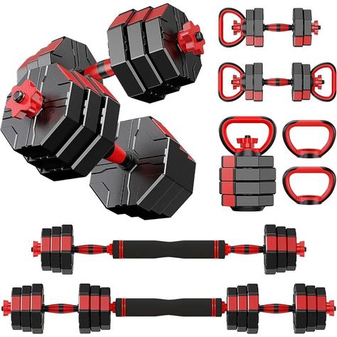 Push Up Stand, Adjustable Dumbbell Set, Strength Exercises, Workout Space, Adjustable Dumbbells, Adjustable Weights, Dumbbell Set, Strength Training Equipment, Weight Set