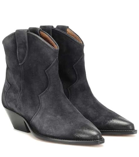 New Arrivals for Women - Previous Weeks' Picks | Mytheresa Pantalones Boyfriend, Best Ankle Boots, Young Spirit, Mid Heel Ankle Boots, Designer Ankle Boots, Isabel Marant Shoes, Shoes Boots Ankle, Trending Boots, Fly London