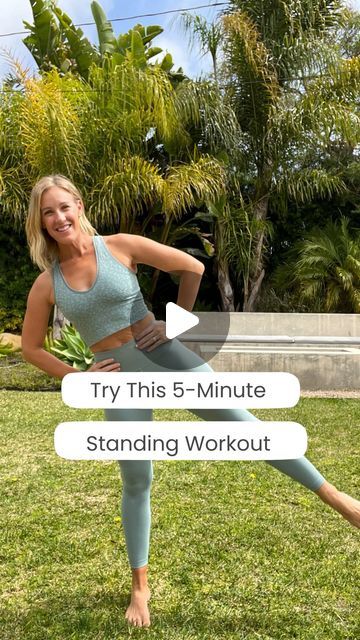 Lindywell • Pilates • Breathwork on Instagram: "📌SAVE THIS📌⁠
⁠
Short on time? No problem! ⁠
⁠
Try this quick 5-minute standing Pilates workout. ⁠
⁠
Whether you’re at home, at the office, or on the go, this workout will help you stay active and energized. ⁠
⁠
Give it a try and feel the benefits of Pilates in just a few minutes a day! ✨⁠
⁠
Comment “FREEBIE” for 5 free Pilates workouts!⁠
⁠
___________⁠
⁠
Follow @wearelindywell for more Pilates tips and workouts. Let’s work towards staying consistent and reaching our goals together! ⁠
___________⁠
⁠
#pilatesforbeginners #beginnerpilates #pilatesbeginners #beginnerspilates #pilates #pilatesfit #fullbodyworkout #upperbody #lowerbody #workoutroutine #workoutvideos #workoutplan #workoutprogram #homeworkout #athomeworkout #armworkout #shoulderwor Lindywell Pilates, Pilates Tips, Free Pilates Workout, Standing Pilates, Benefits Of Pilates, Beginner Exercise, Standing Workout, Staying Consistent, Pilates Benefits