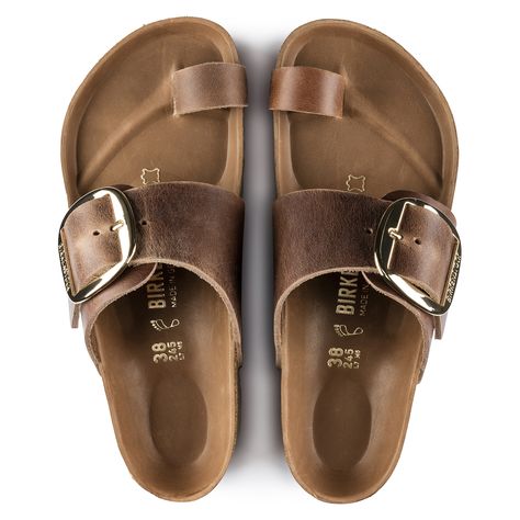 Miramar XL Oiled Leather Cognac Big Buckle Birkenstock, Heels Drawing, German Dress, Nike Gold, Latest Shoe Trends, Birkenstock Sandals, Balenciaga Shoes, Prom Shoes, Cool Stuff