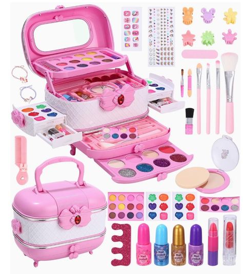 Make Up Toys For Kids, Kids Make Up Set, Makeup Set For Kids, Hello Kitty Makeup Kit For Kids, Makeup Kit For Kids32 3od$w, Kid Birthday Outfits, Minnie Mouse Toys, Frozen Toys, Makeup Kit For Kids