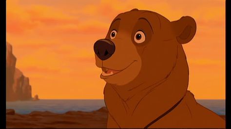 Brother Bear <3 Kenai Brother Bear, Male Bear, Male Cartoon Characters, Disney Wiki, Brother Bear, Bear Character, Tv Tropes, Disney Images, Younger Brother