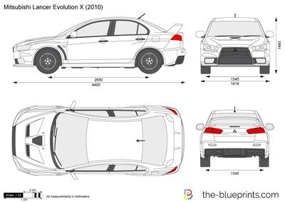 X Drawing, Mitsubishi Lancer Evo, Lancer Evo, Drawing Examples, Evo X, Mitsubishi Lancer Evolution, Vector Drawing, Mitsubishi Lancer, Free Illustrations