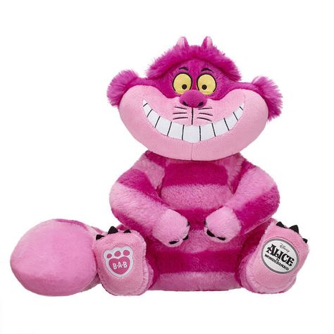 Disney Cheshire Cat Plush | Shop Now at Build-A-Bear® Alice In Wonderland Logo, Cheshire Cat Plush, Paw Pad, Disney World Christmas, Disney Alice In Wonderland, Hello Kitty Characters, Alice In Wonderland Theme, Fun Crafts To Do, Paw Pads