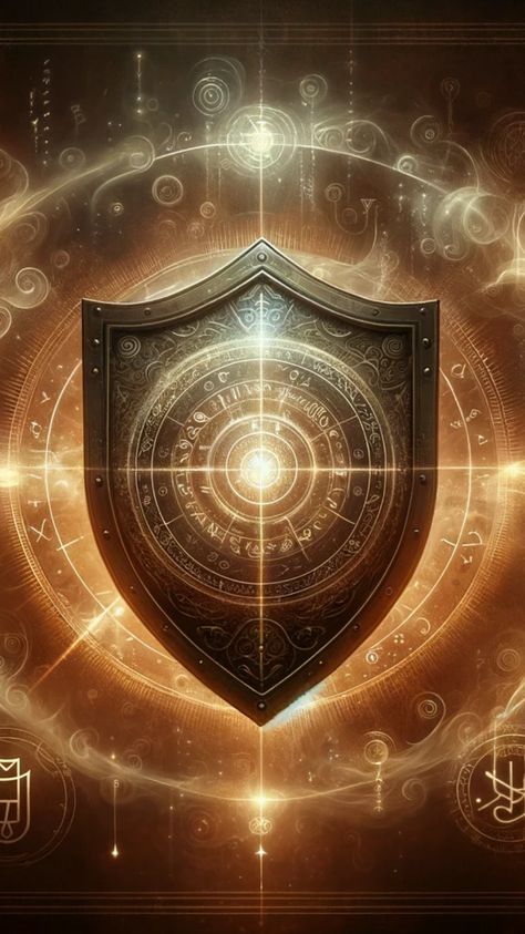 Discover the power of protection with this captivating image of a metaphysical shield. It serves as a visual reminder of the unseen armor we can surround ourselves with, providing a serene and empowering presence. Ideal for those seeking inspiration and a sense of peace amidst the chaos of the modern world. Embrace this emblem of spiritual safeguarding and transform your space into a sanctuary of positive vibes. Spiritual Protection Wallpaper, Gold Powers, Buddha Quotes Peace, Apocalypse Landscape, Energy Shield, Dragon Heart, Spiritual Protection, Keys Art, Graphic Wallpaper