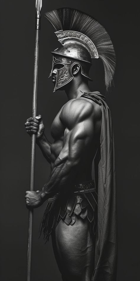 Tattoo God, Guy Face, Photo Mannequin, Roman Gladiators, Warriors Pictures, Rules For Life, Manly Style, Warrior Concept Art, Tattoo Themes