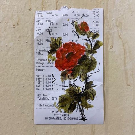 Receipt Art, Identity Crisis, Creative Wall Art, Wall Art Ideas, Creative Wall, Art Styles, Inspirational Wall Art, Art Ideas, Wall Art