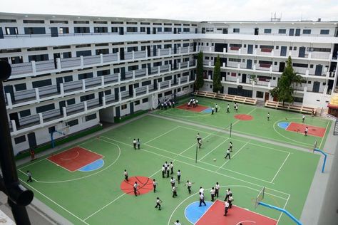 New Horizon Public School Play Ground Holistic Development, Play Ground, School Play, Public School, Bangalore, Soccer Field, Foundation, University, Education