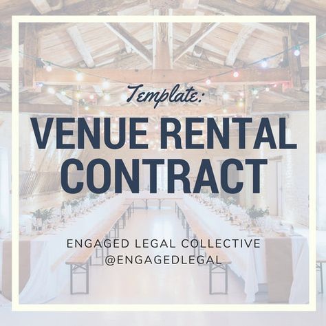 Venue Management, Event Venue Business, Venue Business, Rental Contract, Check Lists, Event Business, Event Planning Tips, Venue Rental, Barn Weddings