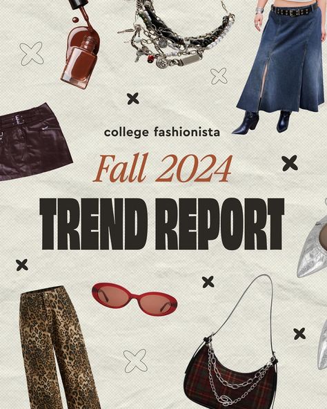 In case you need *another* reason to love fall fashion, meet the #2024FallTrendReport, inspired by insights from YOU, our College Fashionista community. Let’s just say, y’all ate with this one. 😌 Head to the link in bio to study up on fall’s hottest trends and stay tuned for even more inspo and tips on how to style these looks allll season long. #fallfashion #fallstyleinspo #falltrends #backtocollege Store Ads, Back To College, Love Fall, Trend Report, To Study, Autumn Theme, How To Style, Hottest Trends, Fall Trends