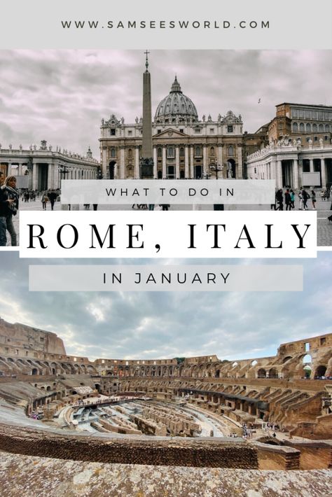 Rome In January, Italy In January, Rome Style, Travel Rome, Europe Trips, Visiting Rome, Things To Do In Rome, Europe 2023, Day Trips From Rome