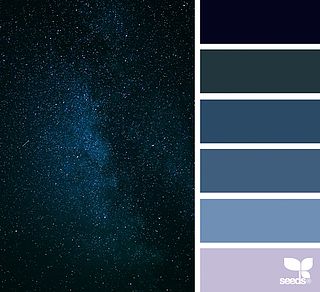 { starry hues } image via: @piiipsy The post Starry Hues appeared first on Design Seeds. Interior Paint Colors Schemes, Seeds Color, Bedroom Colour Palette, Green Color Schemes, Sky Design, Fall Outdoor Decor, Sky Color, Design Seeds, Interior Paint Colors