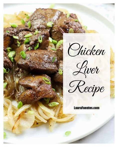 Sauteed chicken livers and onions make a hearty and delicious meal! Sauteed Chicken Livers Recipe, Chicken Livers And Onions, Sauteed Chicken Livers, Baked Green Bean Recipes, Cooking Chicken Livers, Chicken Livers Recipe, Livers Recipe, Roasted Beets Recipe, Fried Chicken Livers