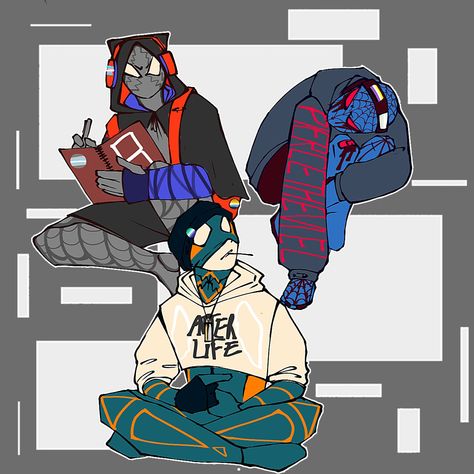 Spidersonas Spiderverse Atsv Spider Sonas Poses, Spider Sonas Male, Spiderman Sona, Venom Oc, Spider Sonas, Spiderman Oc Art, Spiderman Oc, Spider Sona, Spider People