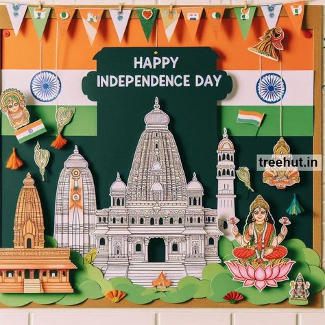 15 August Independence Day Bulletin Board Ideas for School. India Independence Day Classroom Activities for Elementary School. Independence Day Bulletin Board Ideas, Board Ideas For School, Bulletin Board Ideas For School, August Bulletin Boards, Flower Bulletin Boards, Independence Day Activities, Patriotic Poems, Book Cover Page Design, Thanksgiving Bulletin Boards