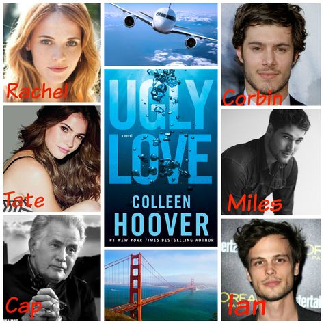 #UglyLove #colleenhoover #DreamCast Ugly Love Fanart, Ugly Love Colleen Hoover, Summer Songs Playlist, Teenage Books To Read, Romantic Novels To Read, Colleen Hoover Books, Ugly Love, 100 Books To Read, Book Annotation