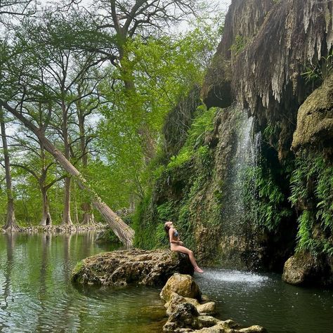 Krause Springs - Updated 2024 Guide Krause Springs, Marble Falls, Lake Travis, Small Waterfall, Sculpture Park, Natural Pool, Swimming Holes, Texas Hill Country, Hill Country